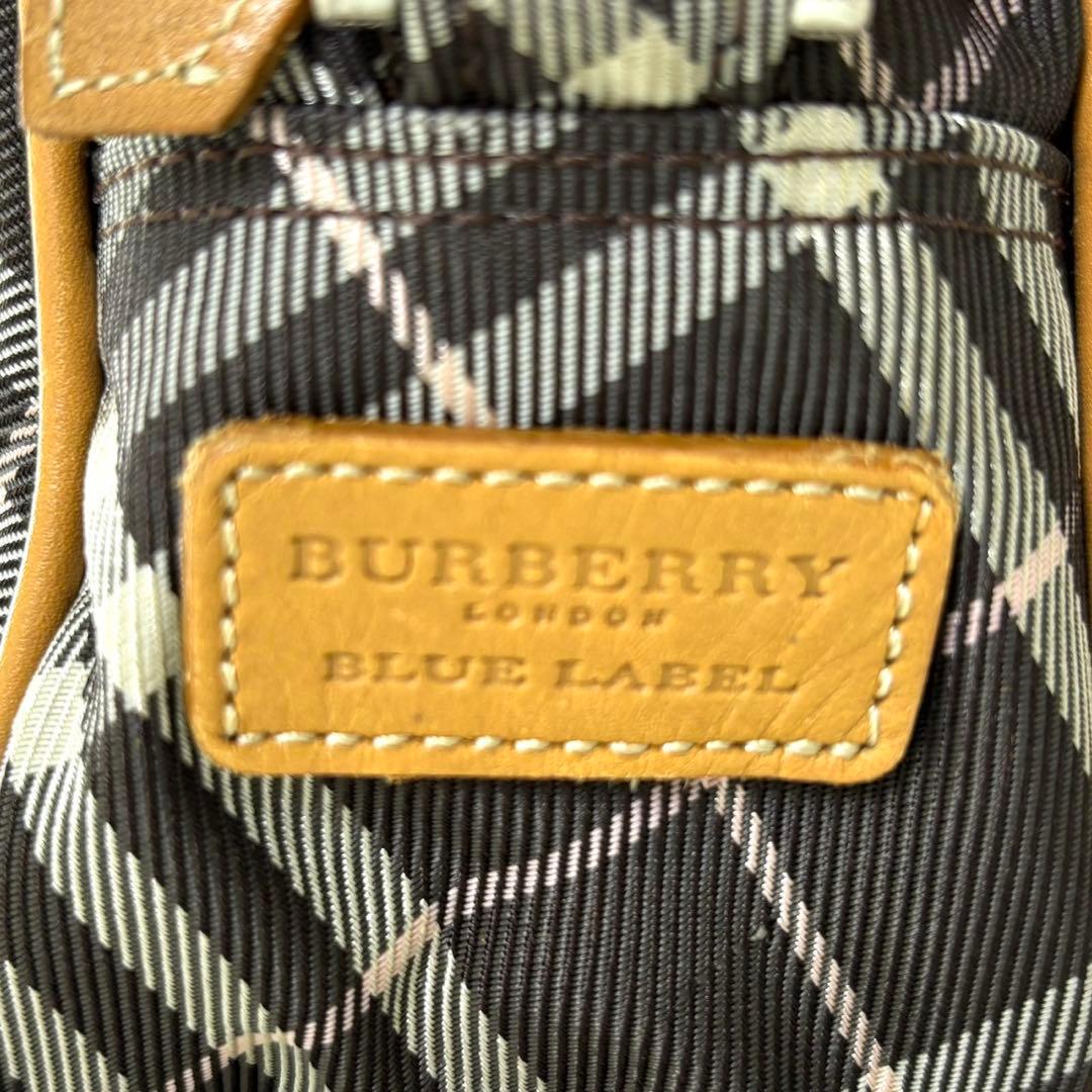 【美品】BURBERRY BLUE LABEL ショルダーバッグ ノバチェック