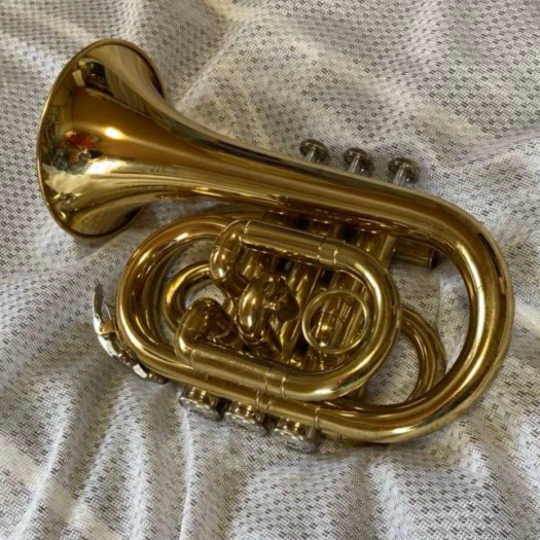 ケルントナー ポケットトランペット B♭ 中古品