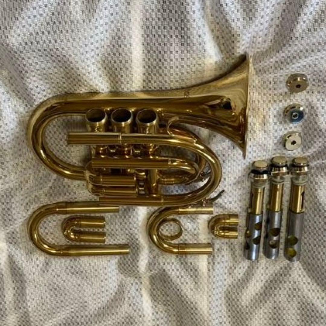 ケルントナー ポケットトランペット B♭ 中古品