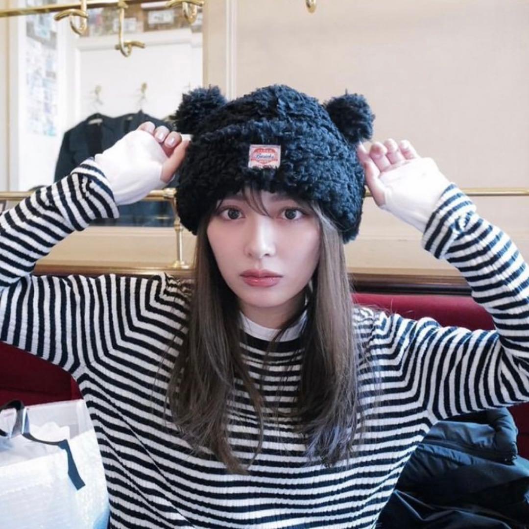✨限定価格✨新品 完売品✨BASICKS ベイシックスBear Beanie M
