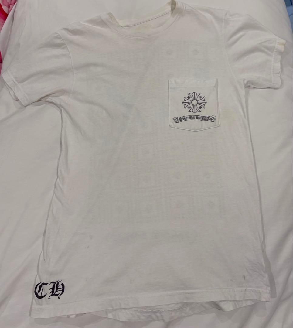 Chrome Hearts ホワイト Tシャツ ch plus クロム