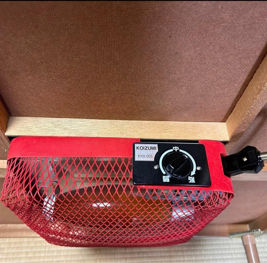 昭和レトロ　卓付き　こたつ　やぐらこたつ 電気こたつ　冬　赤外