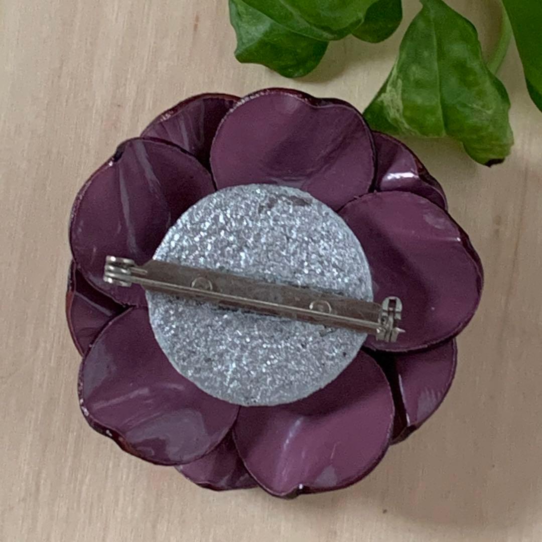 Francoise Montague ゼラニウム　ブローチ