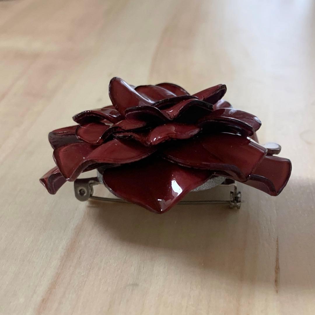 Francoise Montague ゼラニウム　ブローチ