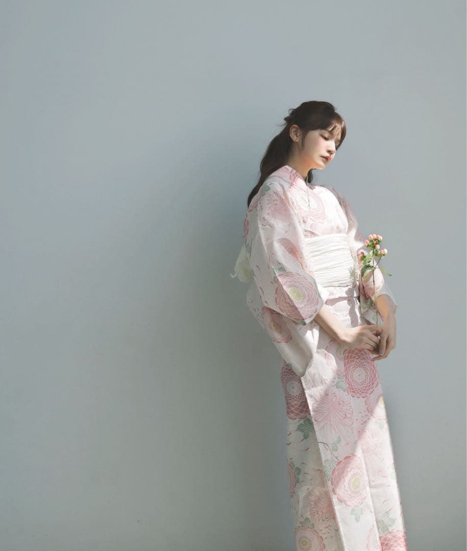 タイムセール！この夏浴衣欲しい方にオススメ♪かんたん着付け二部式浴衣3点セット