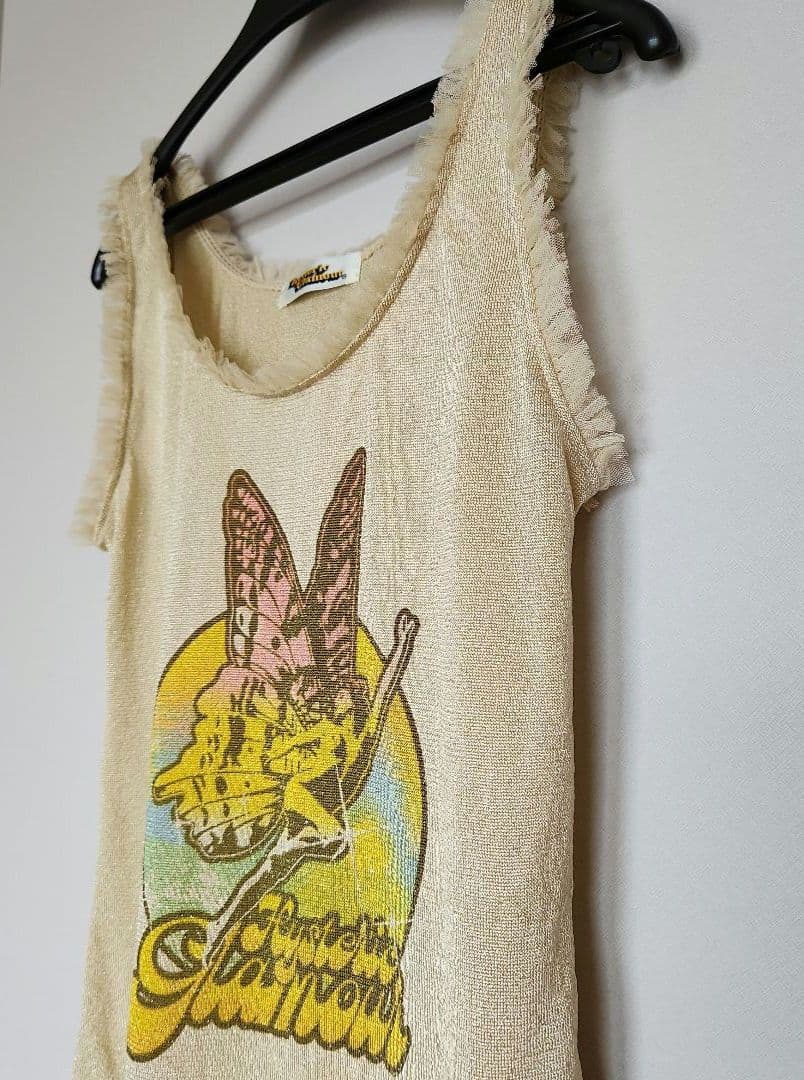 初期 タグ有❗★Hysteric Glamour★ バタフライガール♥ゴールド