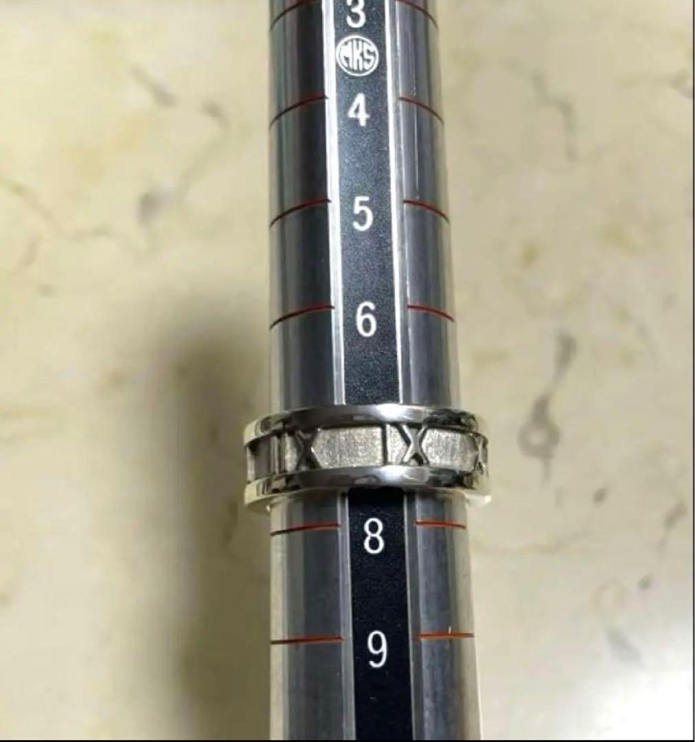 美品 Tiffany＆Co.ATLAS アトラス リング 7号 シルバーリング