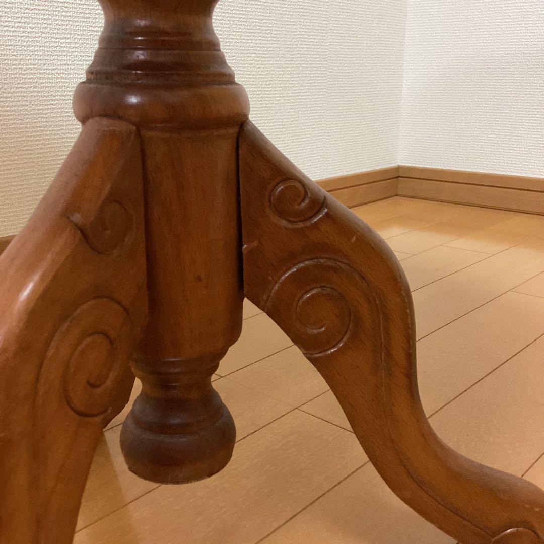 【イタリア製】アンティーク 象嵌細工 コーヒーテーブル／サイドテーブル