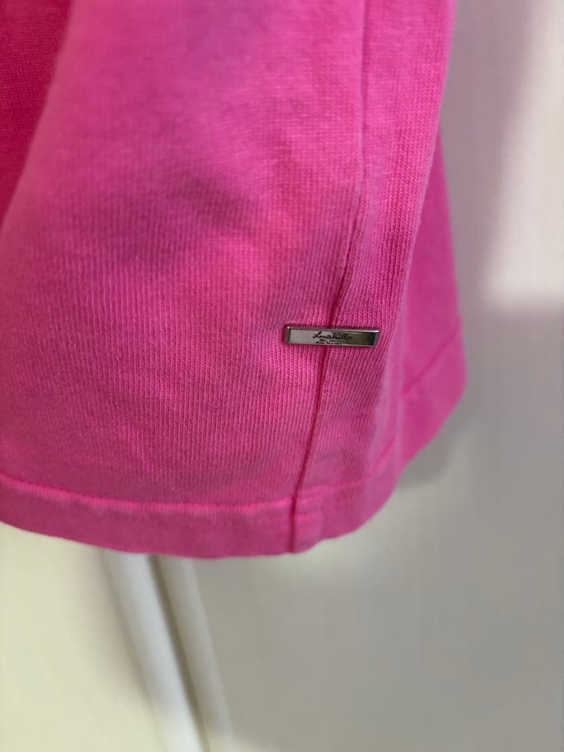 本物LOUIS VUITTON ピンクTシャツ