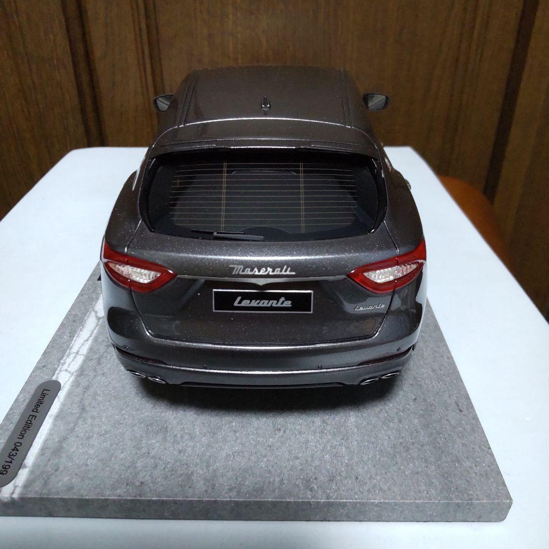マセラティ レヴァンテ ジュネーブモーターショウ 1/18 BBR 京商