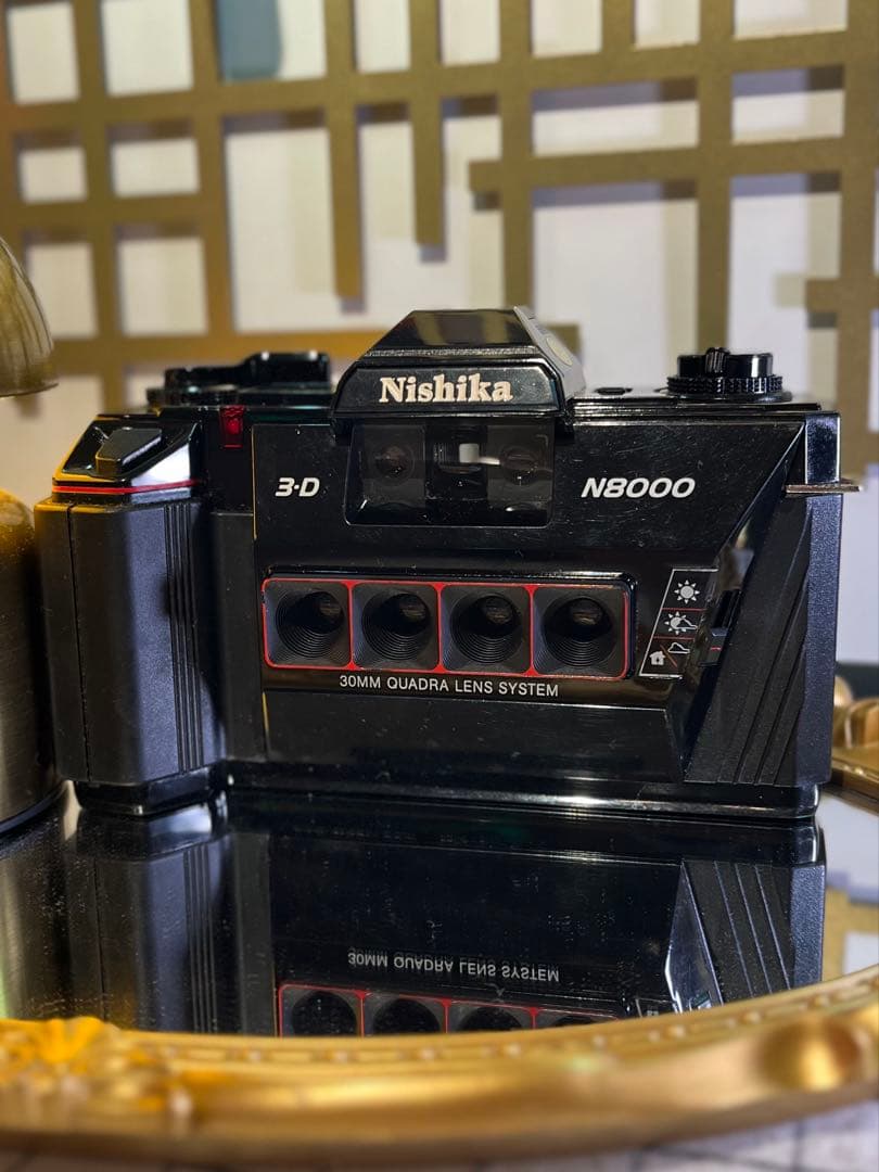 NISHIKA N8000 4眼3Dフィルムカメラ 並品 動作OK