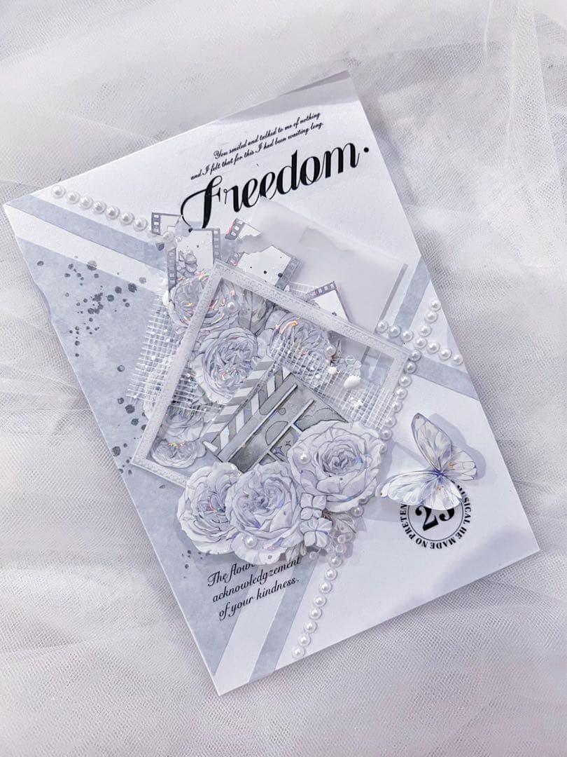 ⭐️SALE⭐️筠水阁文创《紫影旧梦》海外マスキングテープ　マステ 【2181】