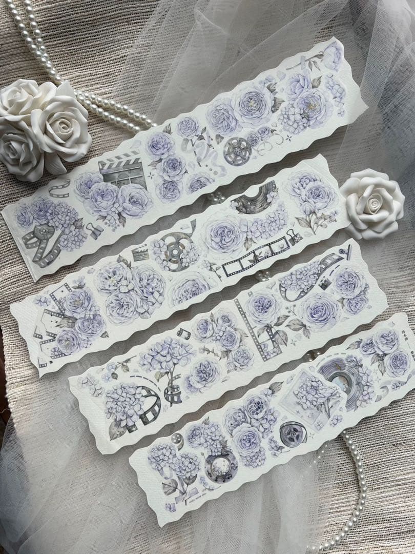 ⭐️SALE⭐️筠水阁文创《紫影旧梦》海外マスキングテープ　マステ 【2181】