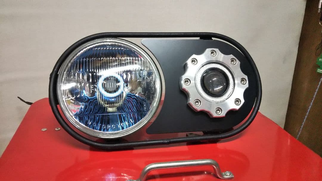 ズーマーヘッドライト デカ目 レジーアイ 中古セット