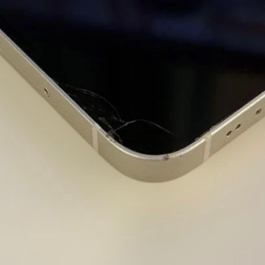 iPhone 12 mini ホワイト 256GB SIMフリー ※画面ヒビあり