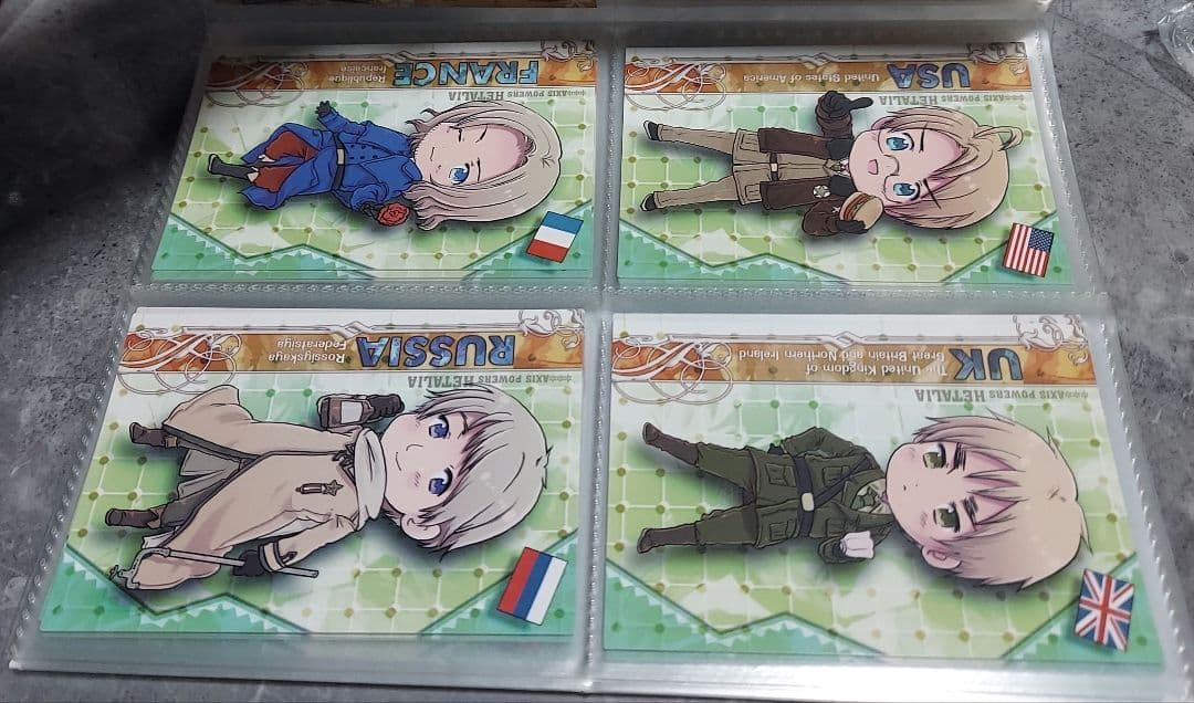 ヘタリア トレーディングカード 初版　68枚　スペシャルカード　ノーマル　原作柄