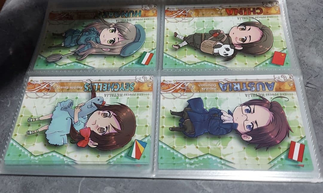 ヘタリア トレーディングカード 初版　68枚　スペシャルカード　ノーマル　原作柄