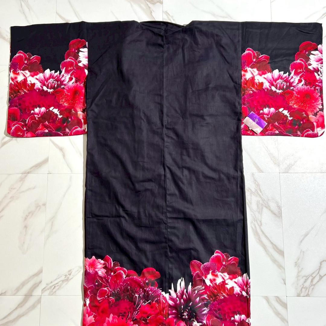 2018　未使用　Rady リゾフラ リゾートフラワー　浴衣　帯セット　ブラック