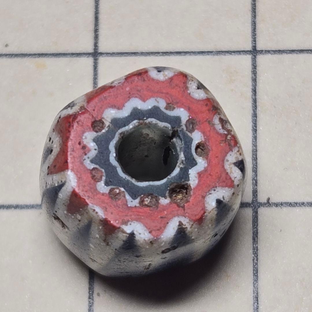 中粒サイズ　7層シェブロンビーズ　goro's等のカスタムに　16