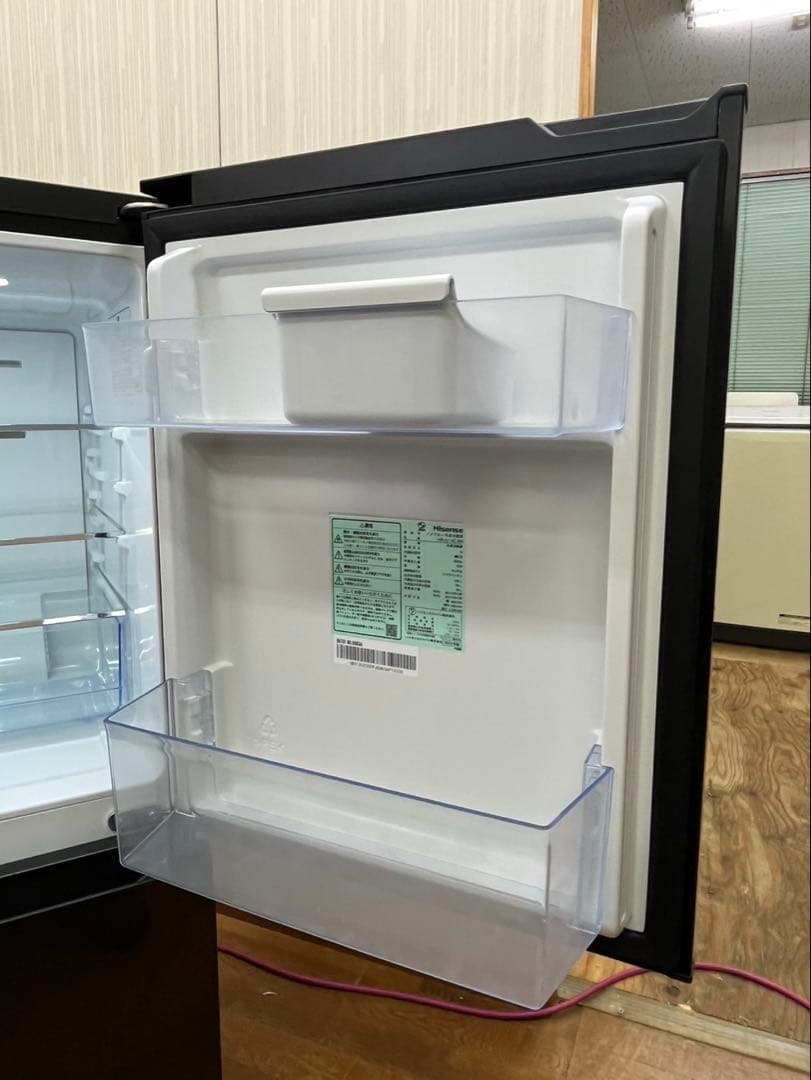 #44 冷蔵庫 Hisense 2023 135L HR-G13C-BR 右開き