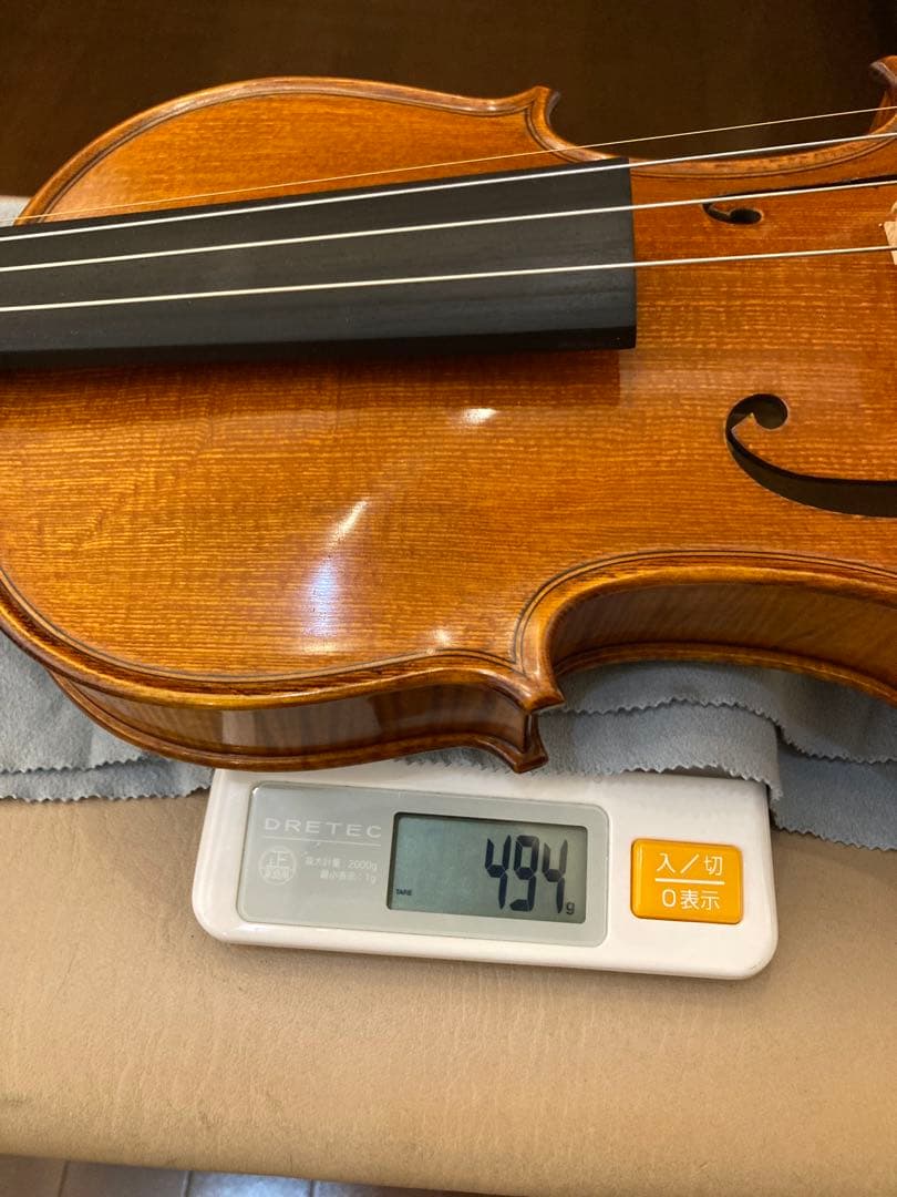 【極虎杢 新品】Gliga Vasile Maestro バイオリン 4/4