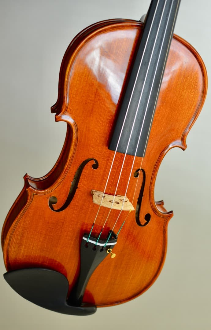 【極虎杢 新品】Gliga Vasile Maestro バイオリン 4/4