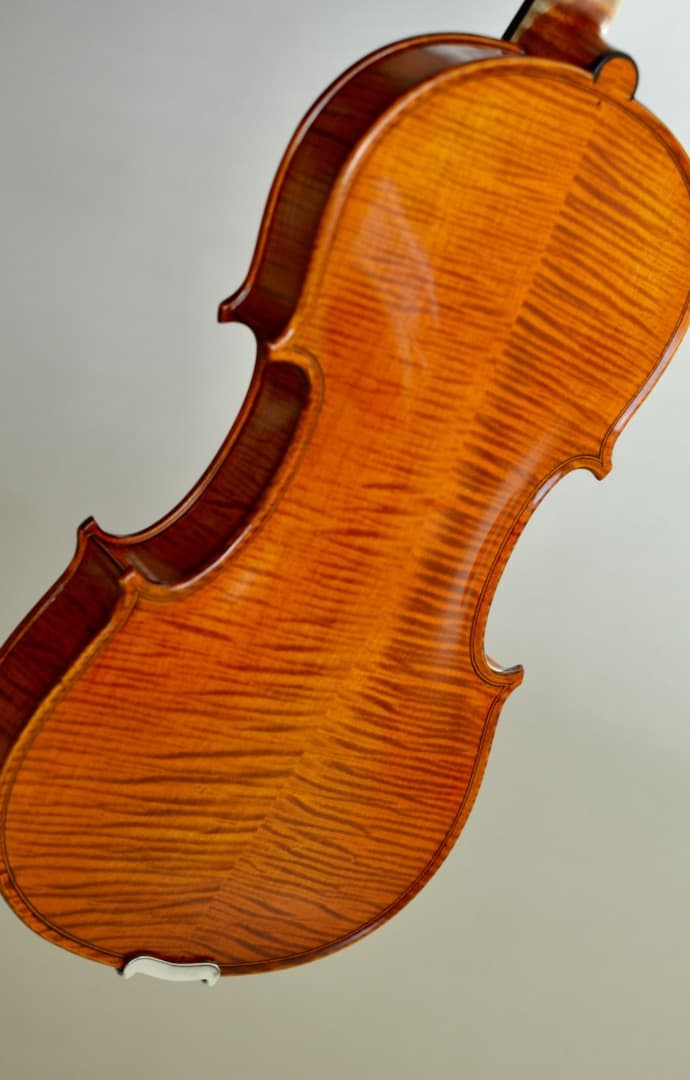 【極虎杢 新品】Gliga Vasile Maestro バイオリン 4/4