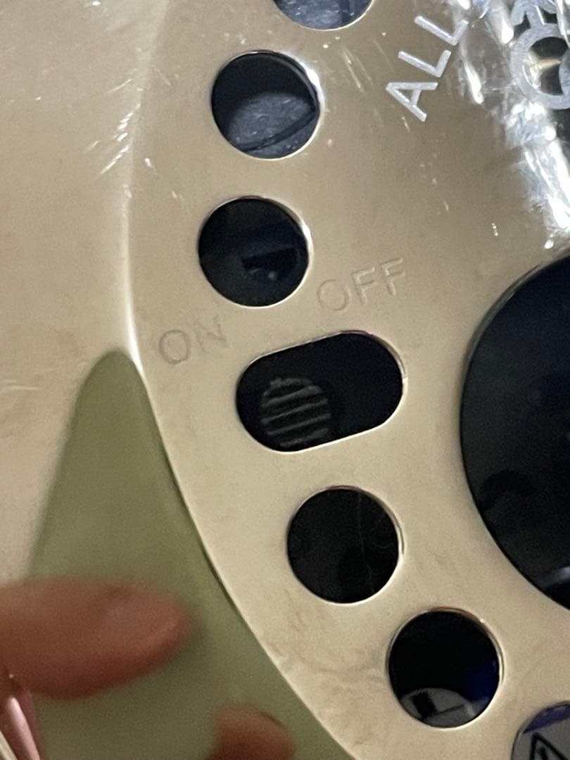 【レア！】musk 腕時計型置き時計　大きい腕時計　動作確認済み　アラーム