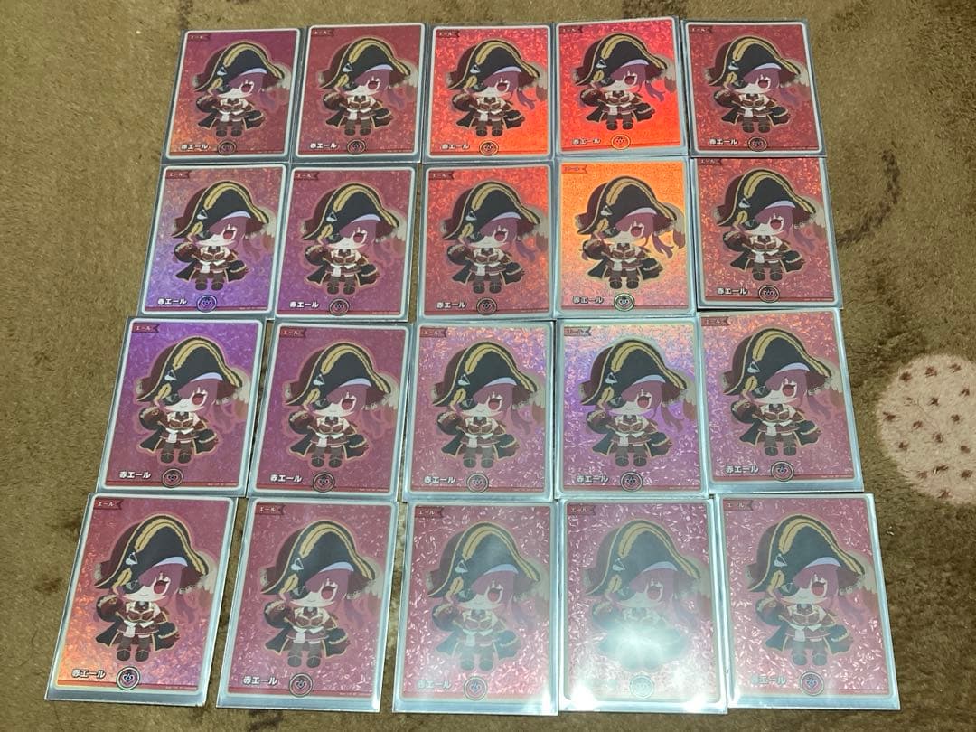 ホロライブカード　宝鐘マリン　赤エール　20枚セット