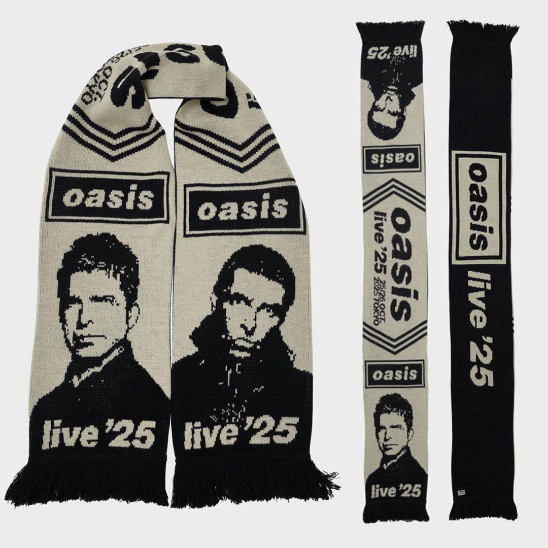 oasis live’25フットボールスカーフ