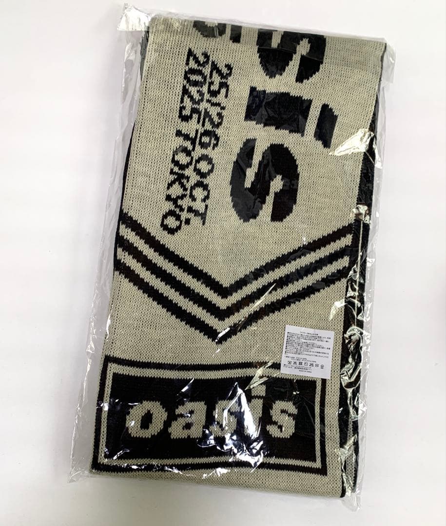 oasis live’25フットボールスカーフ