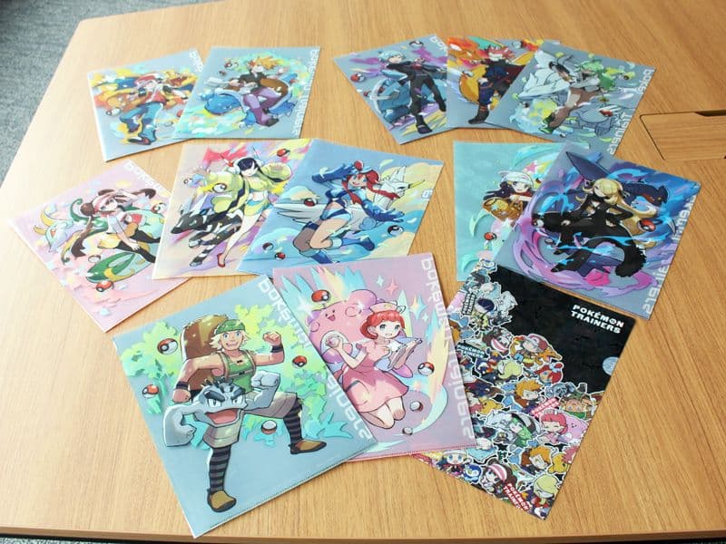 ポケモン トレーナーズ Pokémon Trainers クリアファイル セット