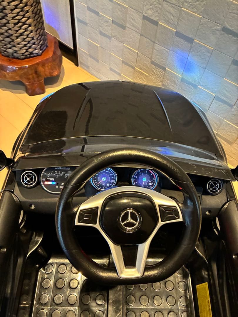 AMG バイクと車のセット LEDライト付き