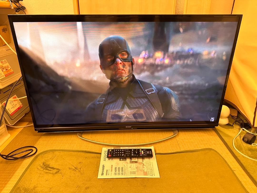 SHARP シャープ 45型 テレビ LC-45W5 ネット動画可　超極美品！