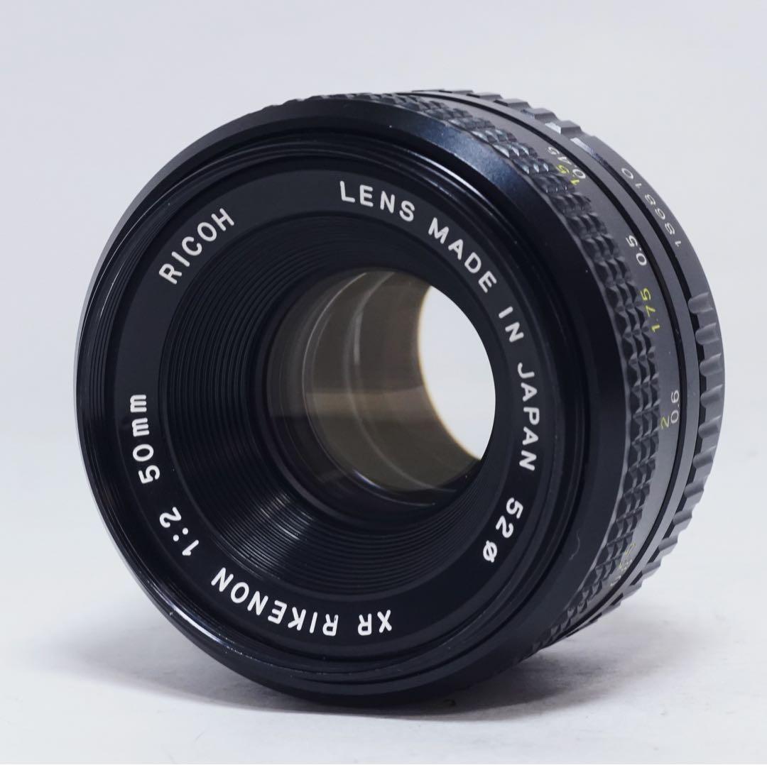 初期型 RICOH リコー XR RIKENON 50mm F2 富岡光学