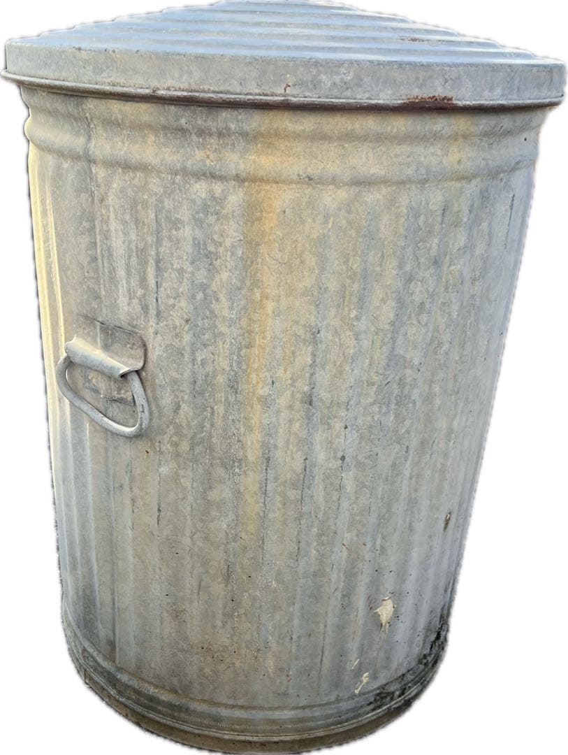 【米軍カーキ】米軍放出品　1960年製　US トラッシュボックス