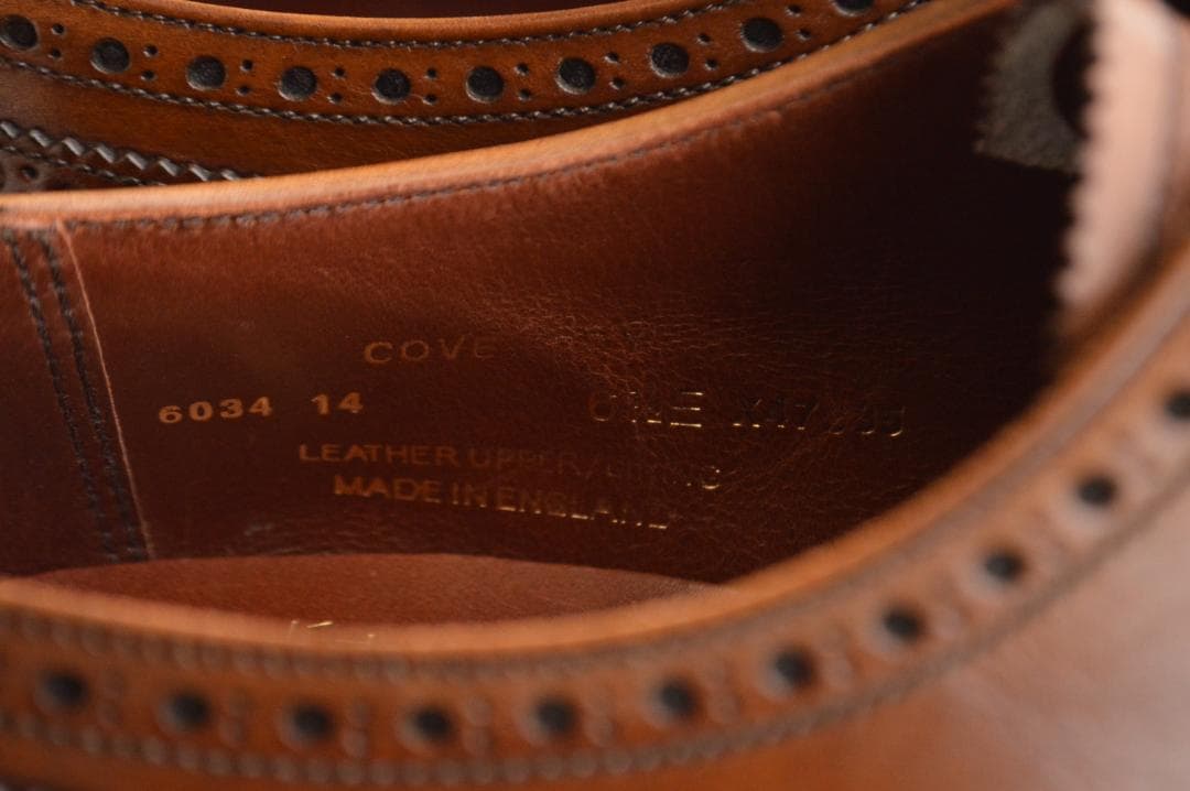 着用1回　CROCKETT＆JONES　COVENTRY　6.5E