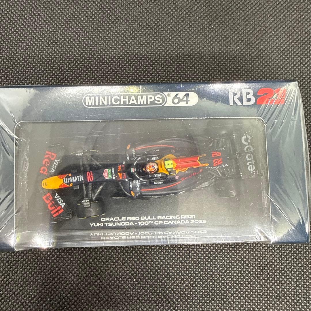 ミニチャンプス 1/64 Red Bull RB21 角田裕毅 カナダGP
