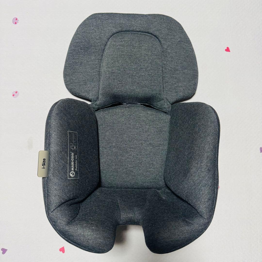 マキシコシ ペブル360 チャイルドシート ブラック/グレー トラベルシステム