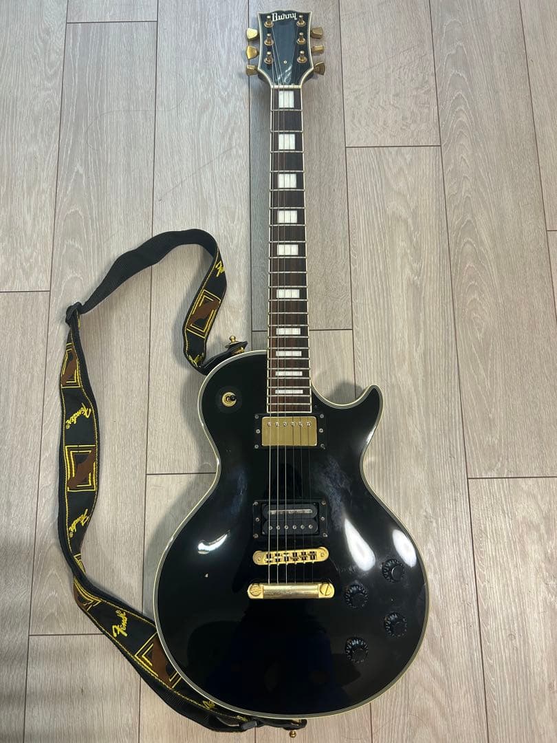 Burny SRLC55 Black フェルナンデス レスポール