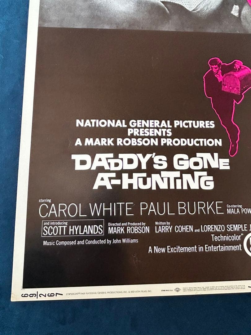 屋根の上の赤ちゃん　USオリジナル映画ポスター