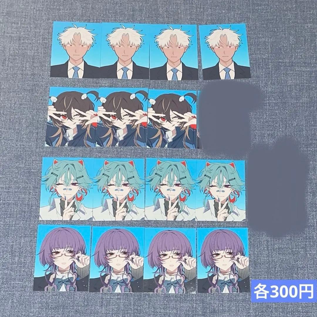 syudou 証明写真風ステッカー バラ売り‪可