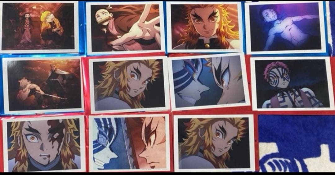 鬼滅の刃　場面写ブロマイドくじ　シークレット含む71枚セット