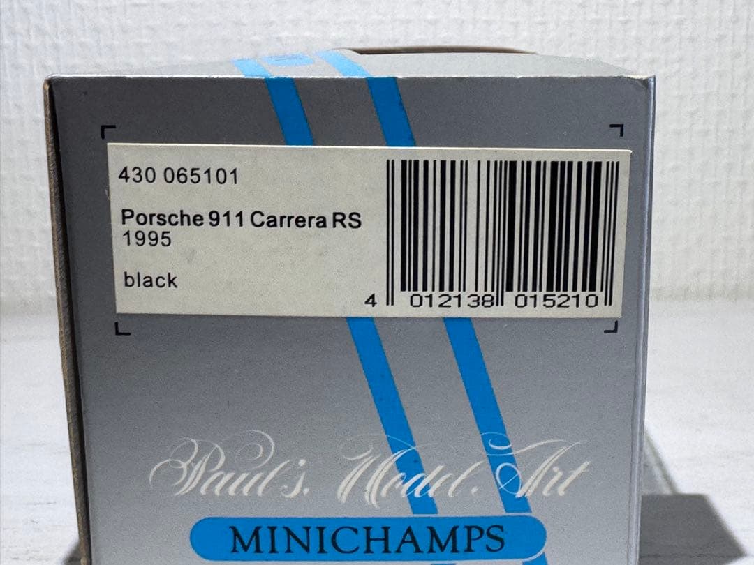 MINICHAMPSPorsche911CarreraRS 1995 黒1/43