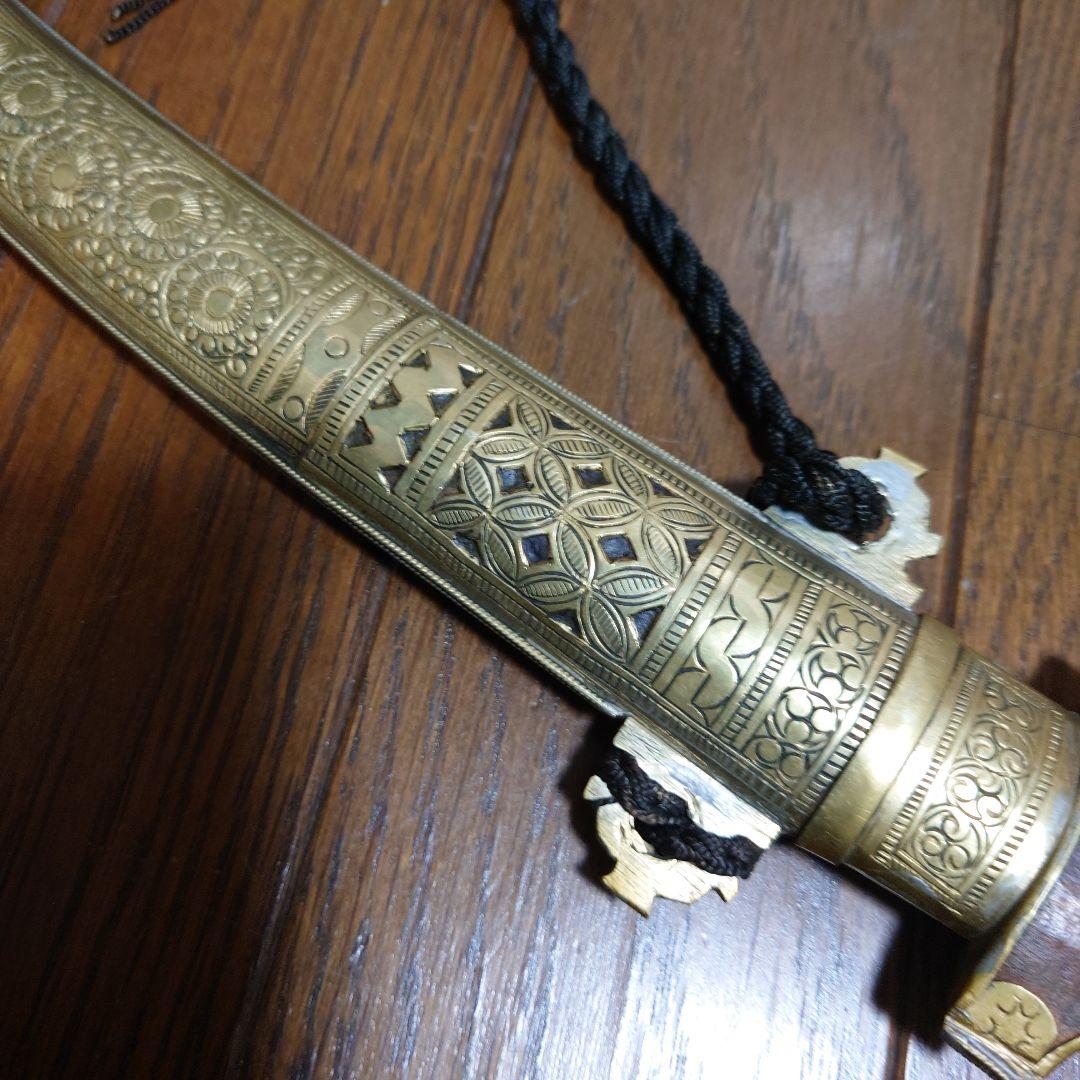 ジャンビーヤ　装飾剣　短剣