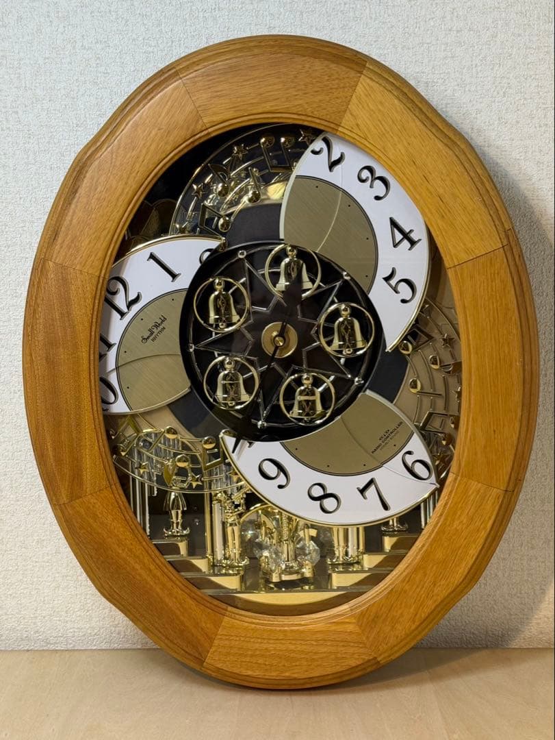 からくり電波時計「スモールワールド」シリーズ　型番: 4MN422RA