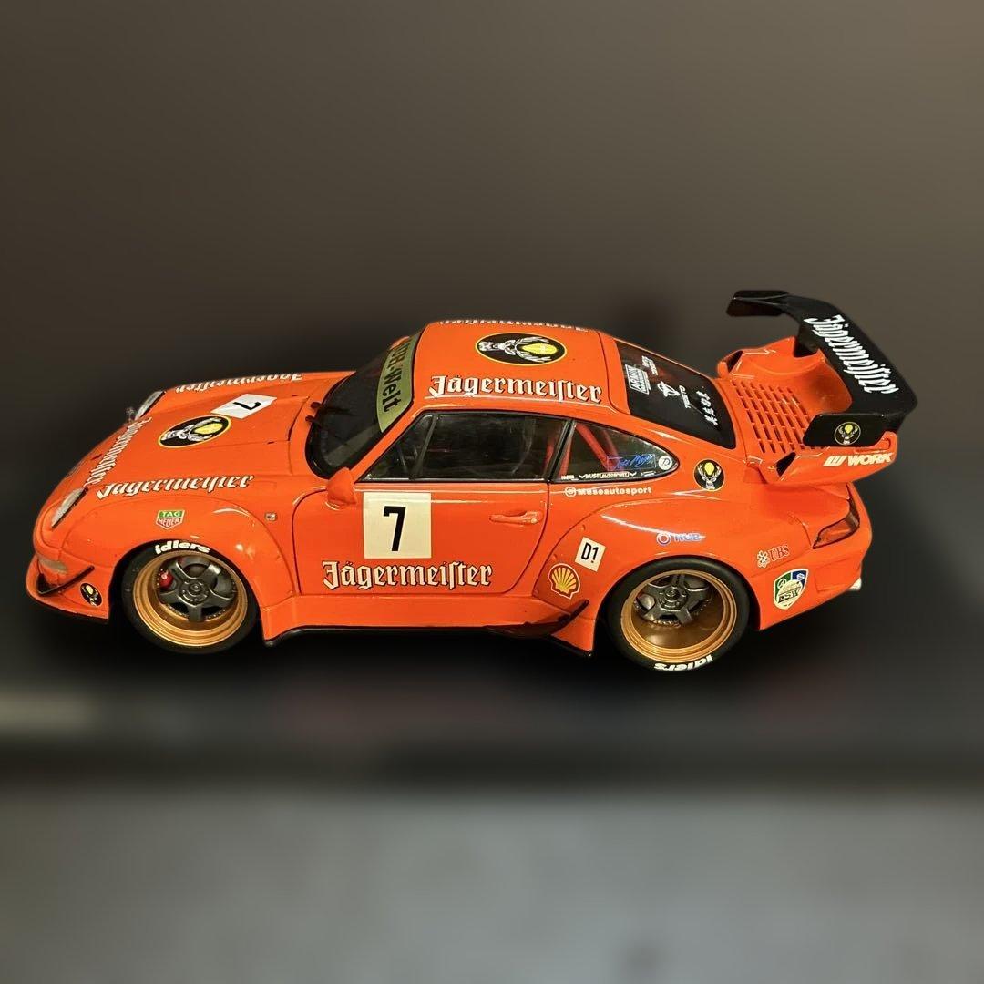 030 RWB ポルシェ 911 1/18スケールダイキャスト ミニカー