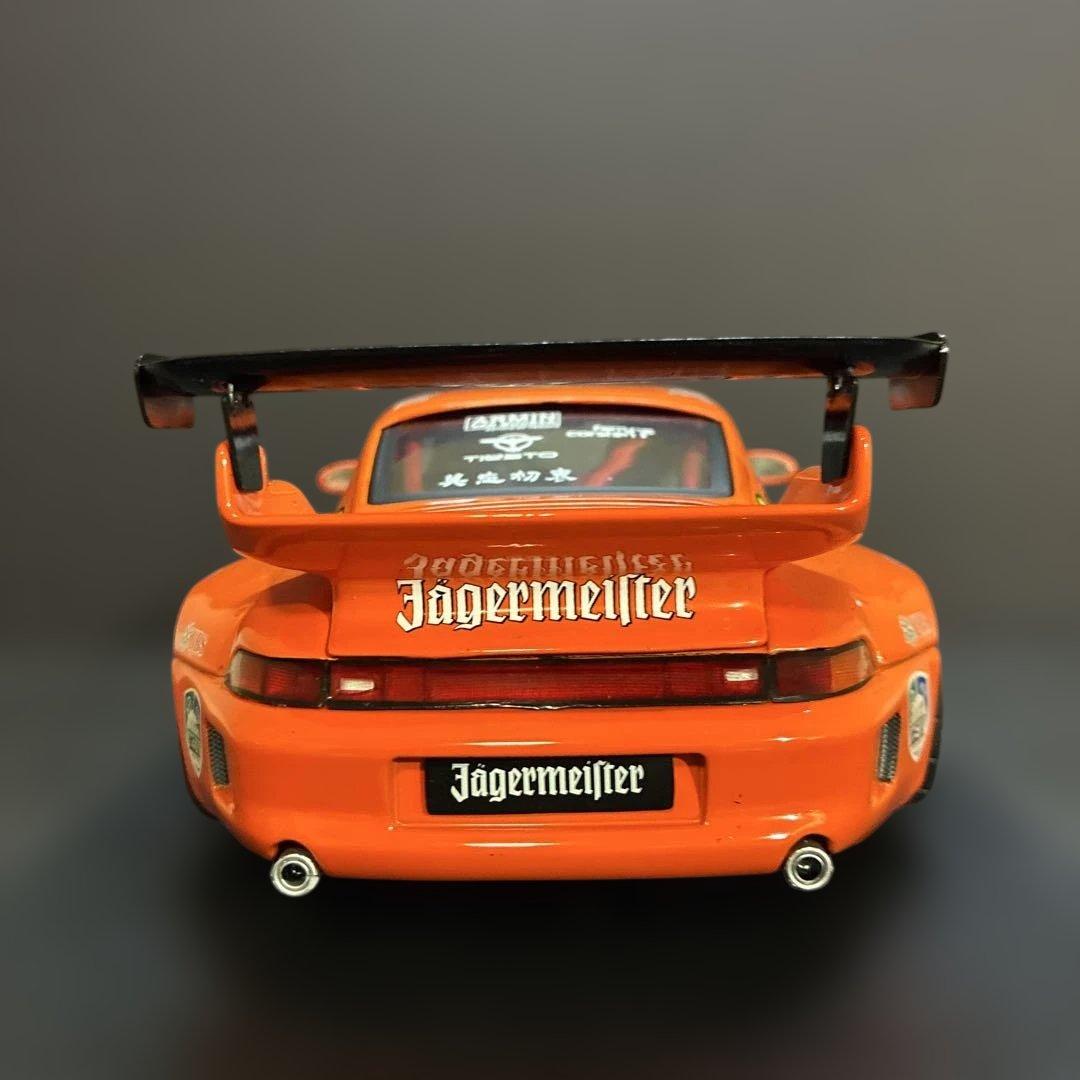 030 RWB ポルシェ 911 1/18スケールダイキャスト ミニカー