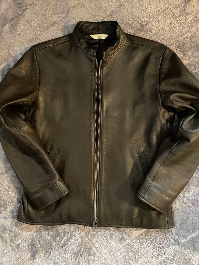 ships シップス　シープレザーライダースジャケット　Ｌ　定価55000円