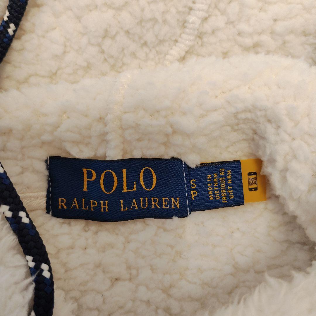 ⭐美品⭐ POLO RALPH LAUREN ボア パーカー ホワイト M